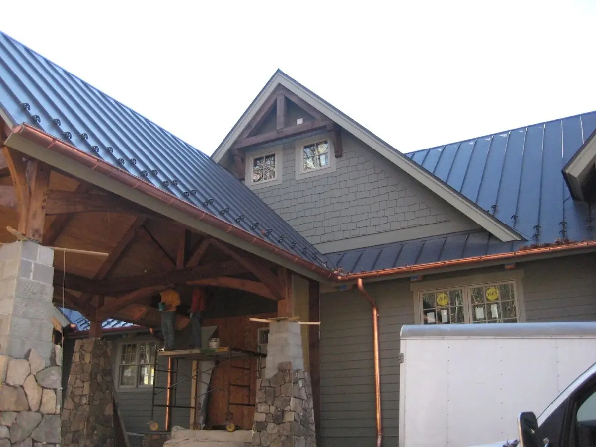 Craftsman Roofing team delivering quality roofing work in Lincoln School